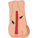 Hidden Desire Vibrating Slut Hole Masturbator Beige