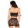Leg Avenue Lace Bra Top and Mini Skirt Black One Size