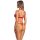 Obsessive Matildea Bra Set with String Red L/XL