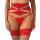 Obsessive Matildea Strapsgürtel Rot L/XL