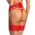 Obsessive Matildea Strapsgürtel Rot L/XL