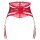 Obsessive Matildea Strapsgürtel Rot 2XL/3XL