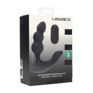 Levelz Vibrierender Analplug mit Kugelstruktur