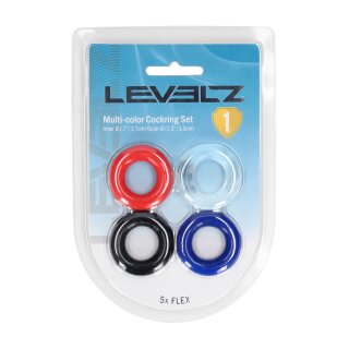 Levelz Cock Ring Set of 4