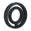 Levelz Classic Grooved Silicone Cock and Ball Ring