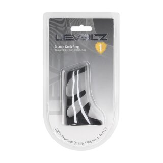 Levelz 3 Loop Silikon Penisring