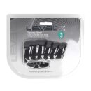 Levelz Vibrating Ribbed Silicone Cock Sleeve and Ball Ring