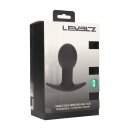 Levelz Vibrating Silikon Analplug mit Einzelkugel