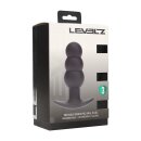 Levelz Vibrating Silikon Analplug mit Dreifachkugel