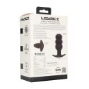 Levelz Vibrating Silikon Analplug mit Dreifachkugel