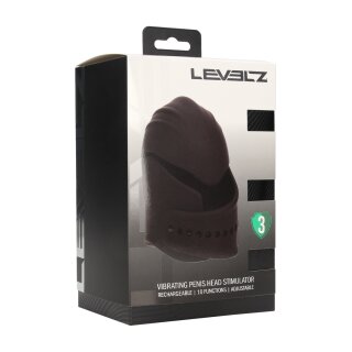 Levelz Vibrating Silicone Penis Head Stimulator