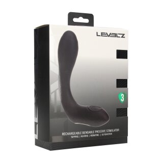 Levelz Vibrating Silikon Prostata-Stimulator mit Heizfunktion