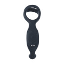 Levelz Vibrating Silicone Prostate Stimulator with Tri-O Cock Ring