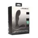 Levelz vibrierender und klopfender Silikon Prostata Massager