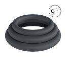 Levelz Classic Silicone Penis Ring Set of 3