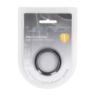 Levelz Breiter O-Silikon-Penisring M