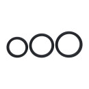 Levelz Wide O Silicone Penis Ring Set of 3