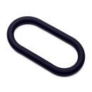 Perfect Fit Silicone Cock Ring Black