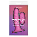 NS Novelties Colours Ribbed Vibrator Dildo