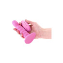 NS Novelties Colours Ribbed Vibrator Dildo