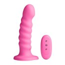 NS Novelties Colours Ribbed Vibrator Dildo