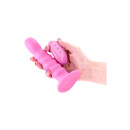 NS Novelties Colours Ribbed Vibrator Dildo