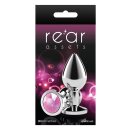 NS Novelties Rear Assets Analplug Silber M