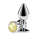 NS Novelties Rear Assets Analplug Silber M