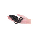 NS Novelties analplug set mit fingerring schwarz
