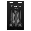 NS Novelties analplug set mit fingerring schwarz