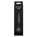 NS Novelties analplug schlank mit fingerring schwarz