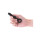 NS Novelties analplug schlank mit fingerring schwarz