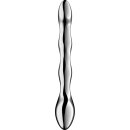 Satisfyer Cosmic Crest 2 stainless steel dildo Silver