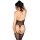 Leg Avenue Teddy mit Strümpfen One Size