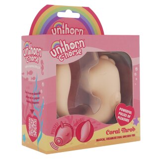 Unihorn C-Horse Coral Throb Dual Vibrator