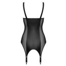 ZADO Lamb Nappa Suspender Dress with Powernet Inserts 2XL