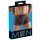 Svenjoyment Fishnet Pants with Wetlook and Chains Black L