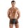 Svenjoyment Fishnet Pants with Wetlook and Chains Black 2XL