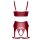 Cottelli Collection Bordeaux Lingerie Set with Suspender Belt 80B/M