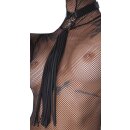 You2Toys Netz-Strapshemd Set mit Kopfmaske und Flogger L
