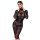 Noir Kink Royal Spitzen-Midikleid mit Taillencorsage S