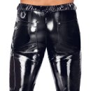 Black Level Patent Skinny Pants with Zip Pockets S