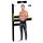 Black Level Lack-Skinny-Hose mit Zip-Taschen M