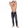 Black Level Lack-Skinny-Hose mit Zip-Taschen XL