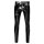 Black Level Lack-Skinny-Hose mit Zip-Taschen XL