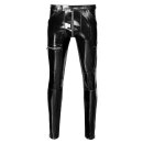 Black Level Lack-Skinny-Hose mit Zip-Taschen 2XL