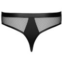 Svenjoyment Netz Riostring mit Wetlook-Details Schwarz L