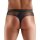 Svenjoyment Netz Riostring mit Wetlook-Details Schwarz L