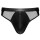 Svenjoyment Wetlook Slip mit Netz-Einsätzen Schwarz M