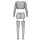 Cottelli Collection Fishnet Suspender Set Black S-L 4-Piece